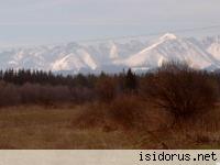 Widok na Tatry z Trybsza Widok na Tatry z Trybsza
